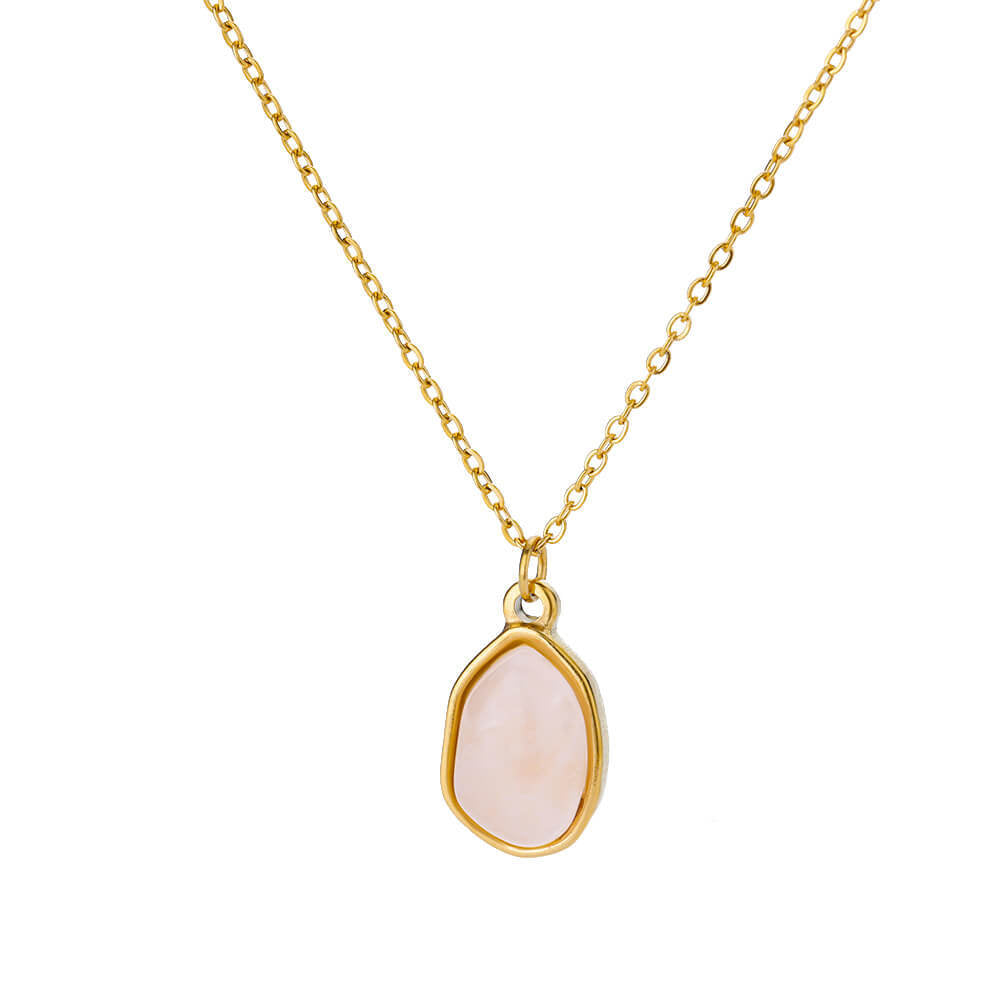 Collana Pendente Geometrico Verde