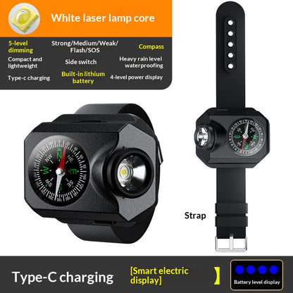 Orologio LED con bussola
