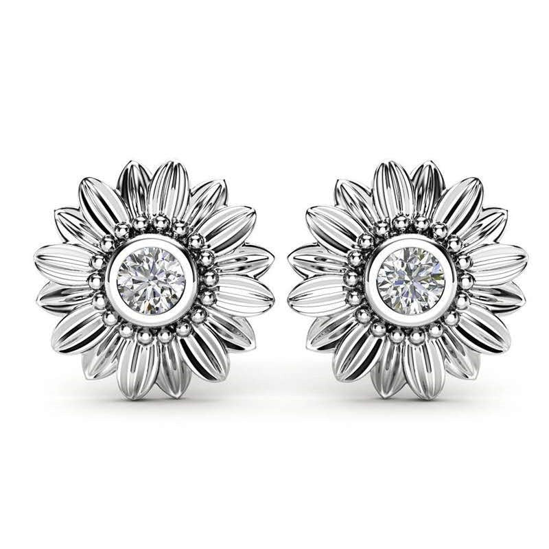 Ciondolo girasole e cuore
