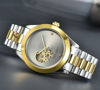 Orologio meccanico cavo casual