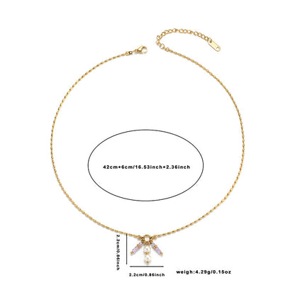 Collana perla resistente