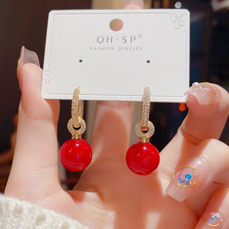 Clip perla zircone