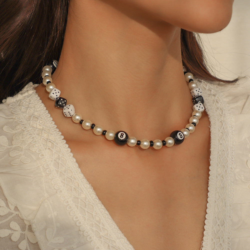 Collana Dadi Palle Biliardo