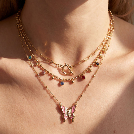 Collana Farfalla vintage