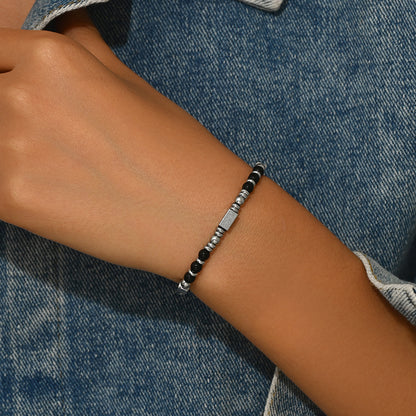 Bracciale pietra naturale retrò