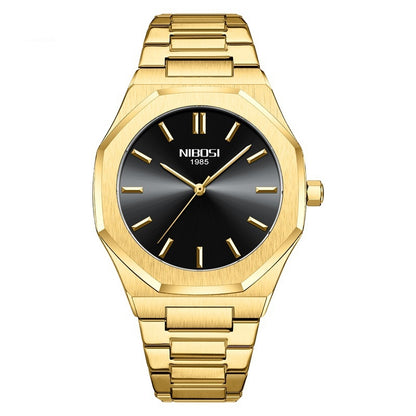 Orologio uomo dorato