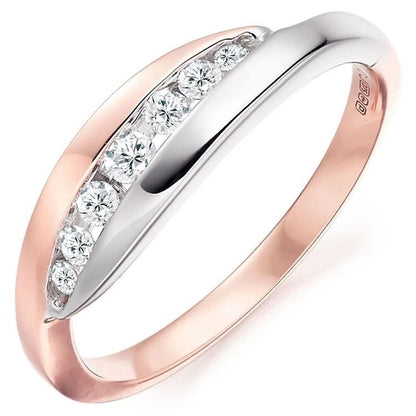Anello Oro Bicolore