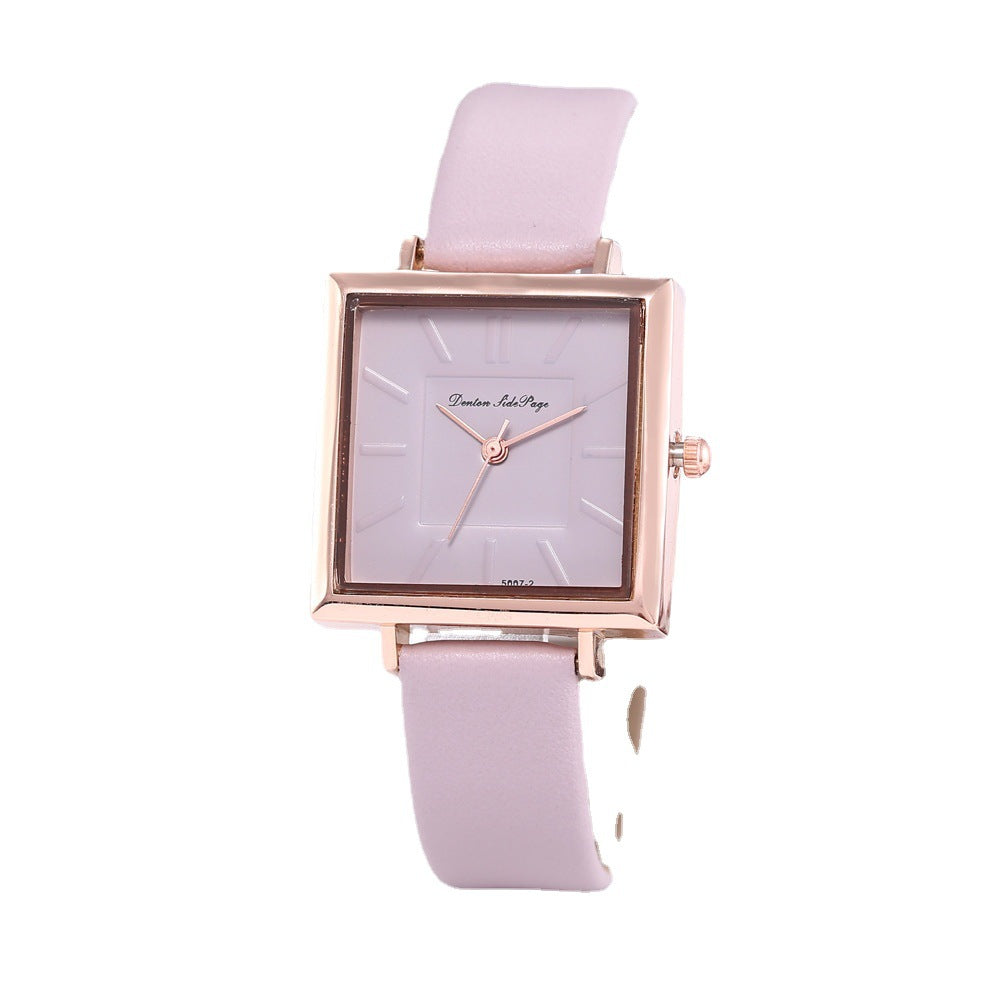 Orologio donna quadrato classico