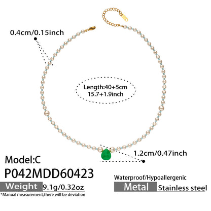 Collana alla clavicola