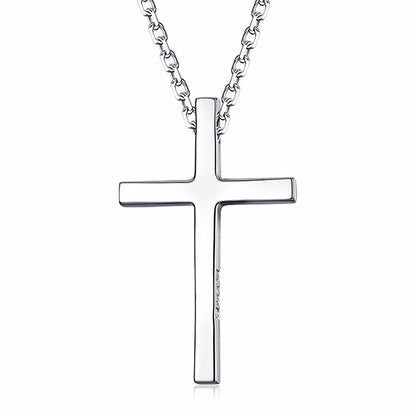 Collana croce di coppia
