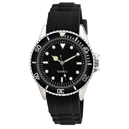 Orologio cinturino silicone luminescente