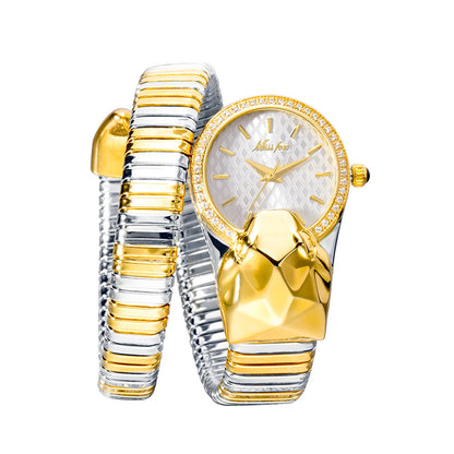 Orologio Serpente Cristalli