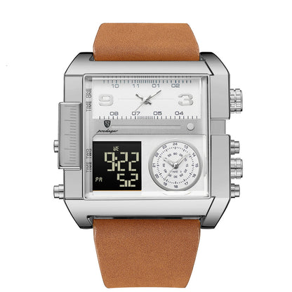 Orologio doppio schermo quarzo