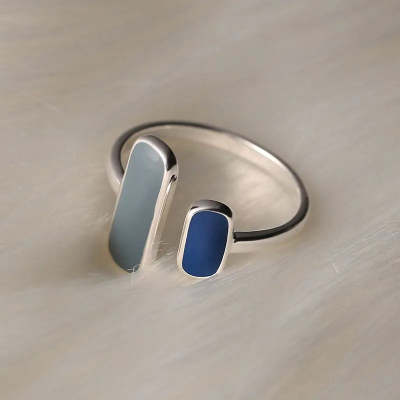 Anello rettangolare geometrico