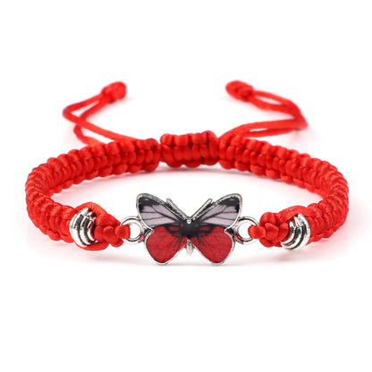 Bracciale Intrecciato Farfalla