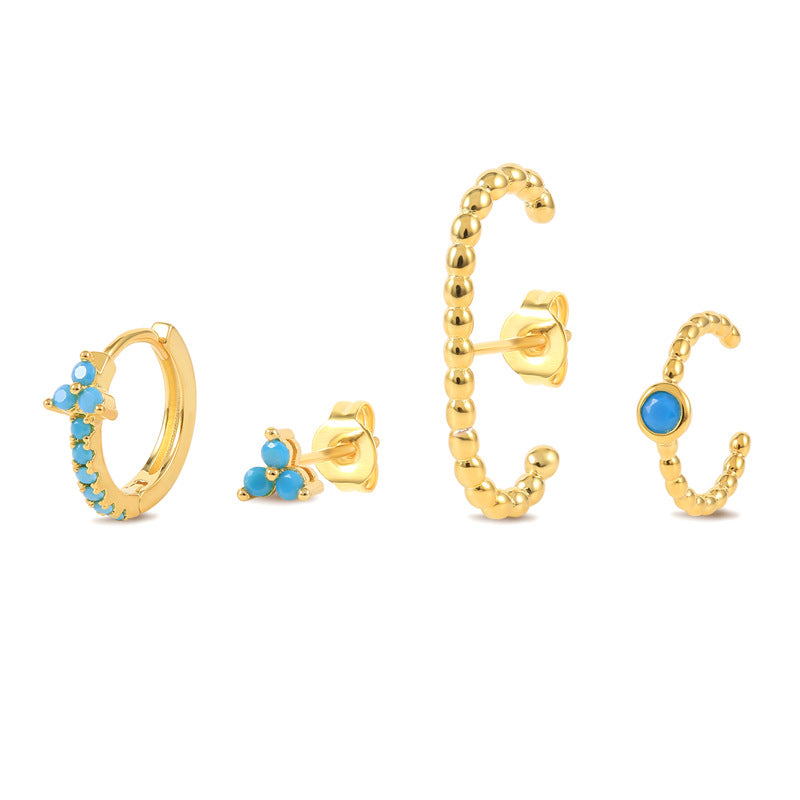 Orecchini diamante impilabili