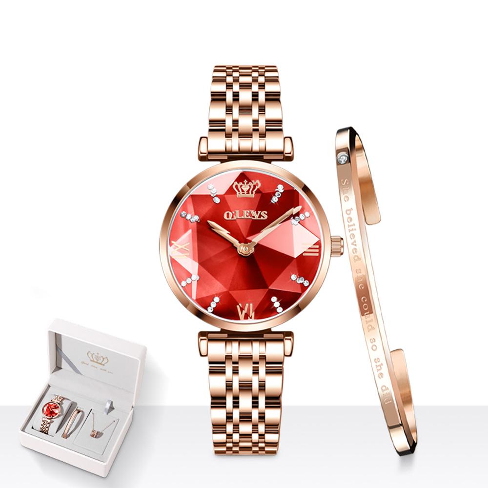 Orologio donna impermeabile lusso leggero