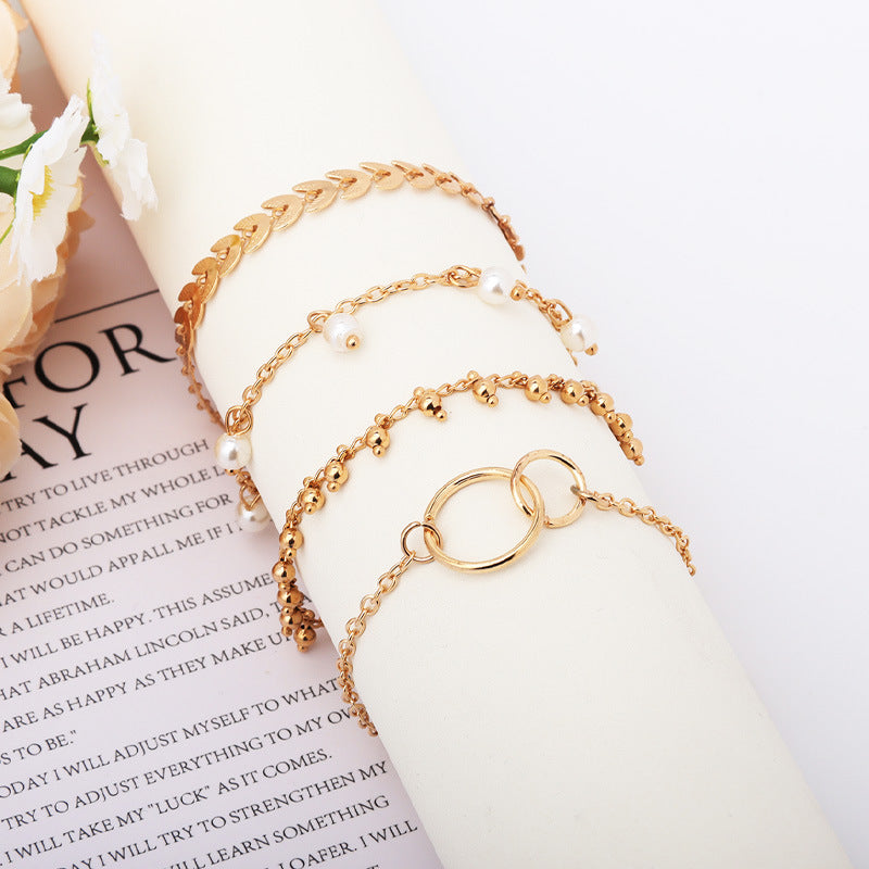 Bracciale spiga e perla