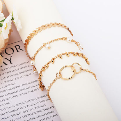 Bracciale spiga e perla