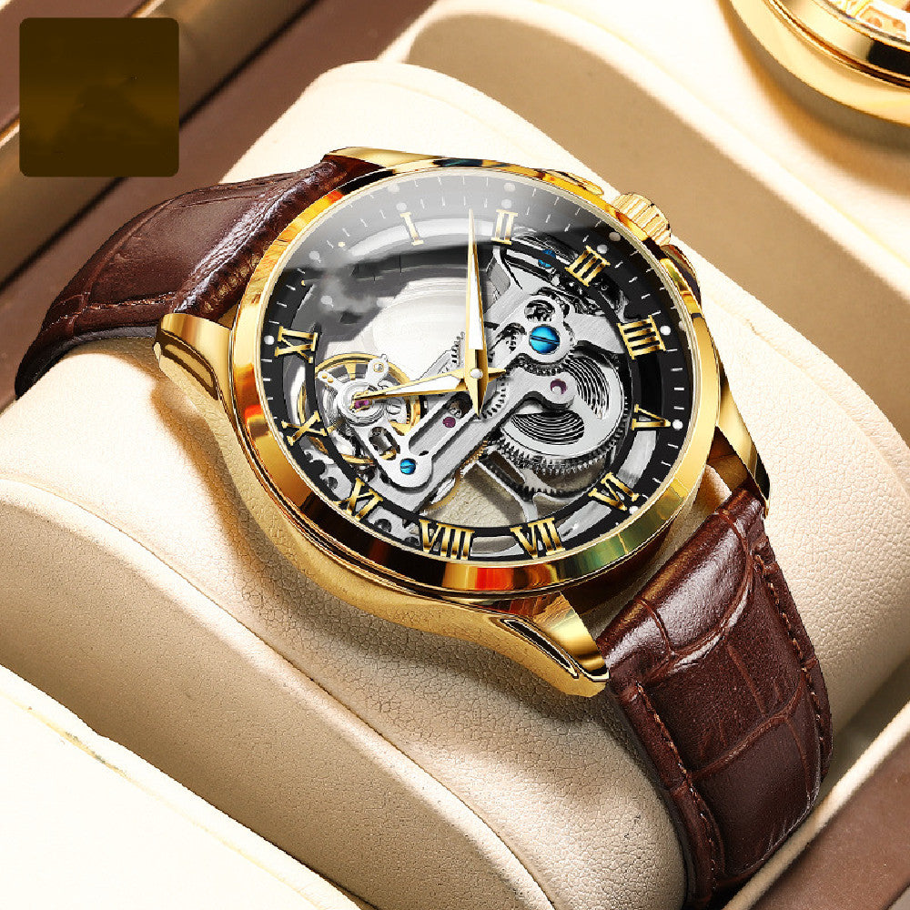 Orologio meccanico impermeabile luminescente