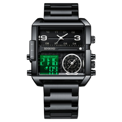 Orologio uomo sportivo multifunzione al quarzo