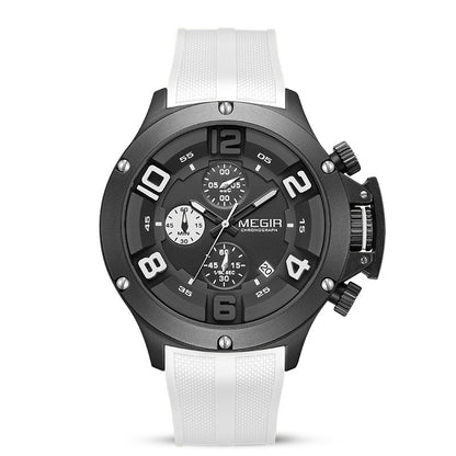 Orologio sportivo cronografo silicone