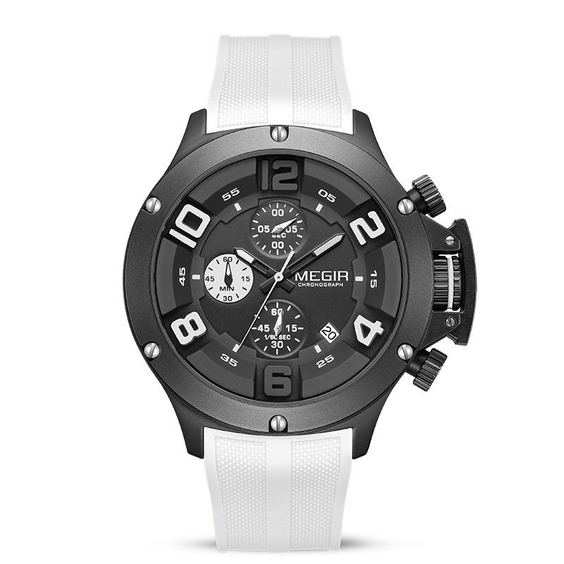 Orologio sportivo cronografo silicone