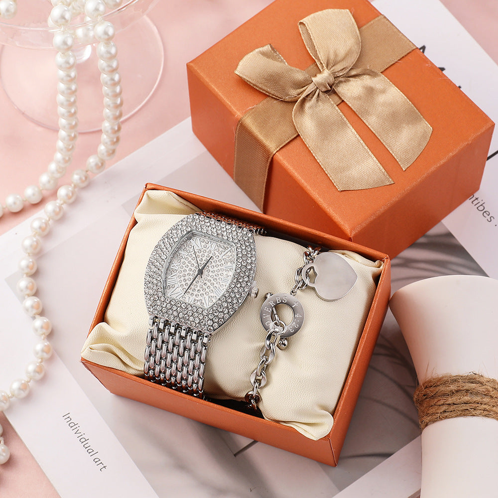 Orologio donna acciaio a botte