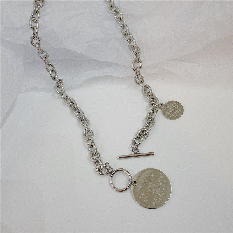 Collana Titanio Tonda