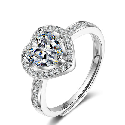 Anello cuore da donna