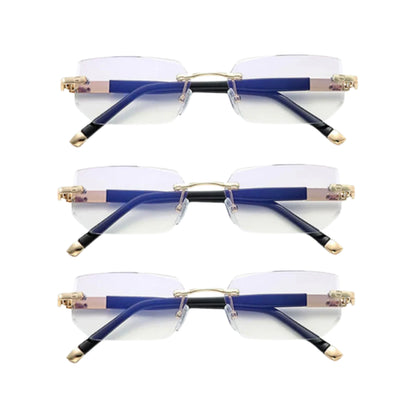 Occhiali da lettura rimless