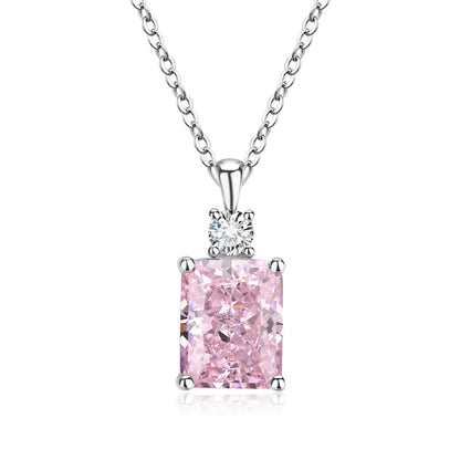 Collana bottiglia profumo argento sterling