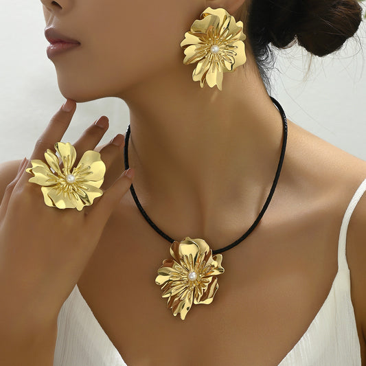 Parure fiore retrò