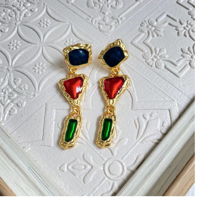 Orecchini vintage irregolari