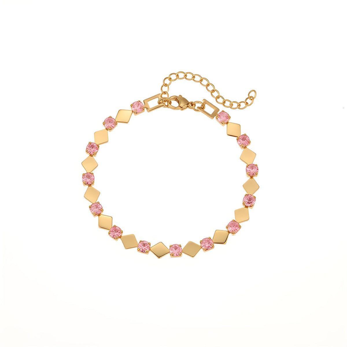 Bracciale zircone colorato
