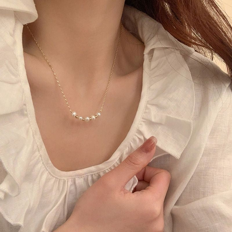 Collana décolleté titanio