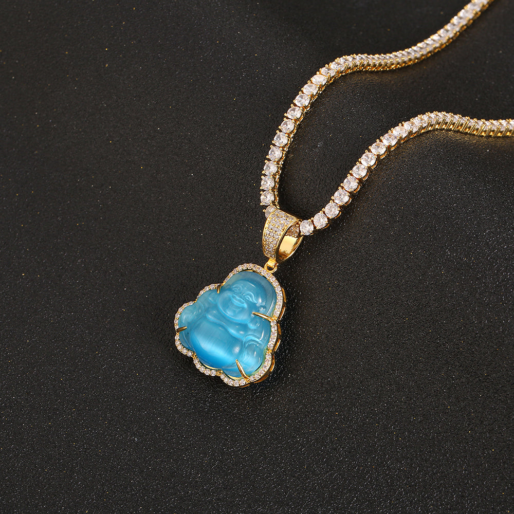 Collana Buddha con opale