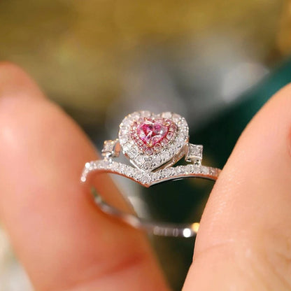 Anello geometrico retrò stile corte