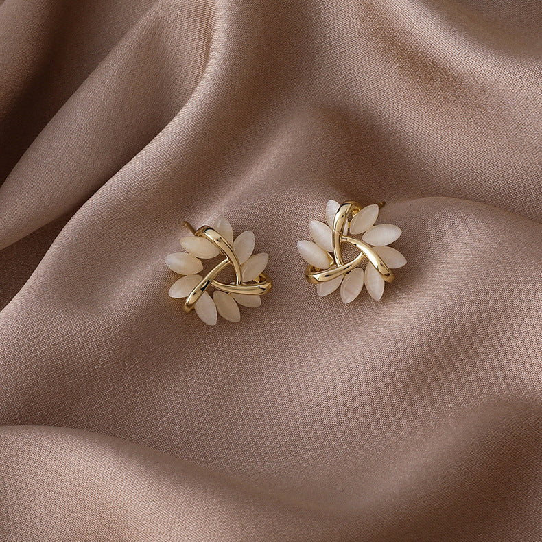 Orecchini Triangolo Opale