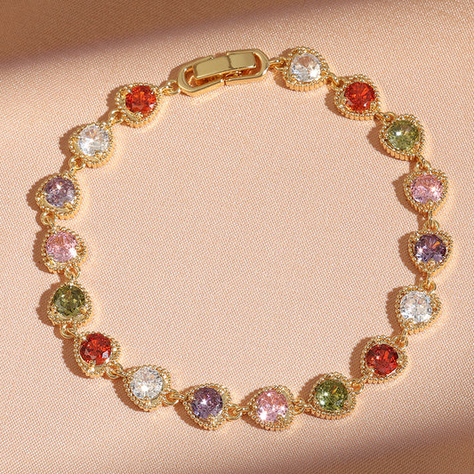Bracciale vintage con micro-intarsi