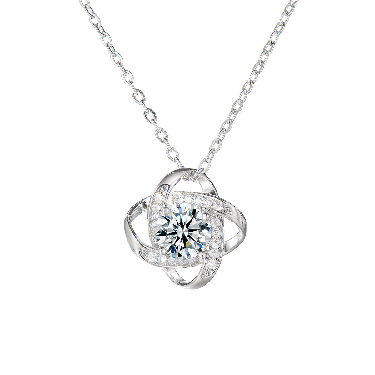 Collana trifoglio da donna