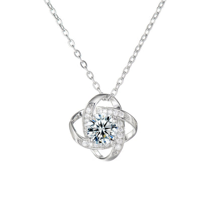 Collana trifoglio da donna