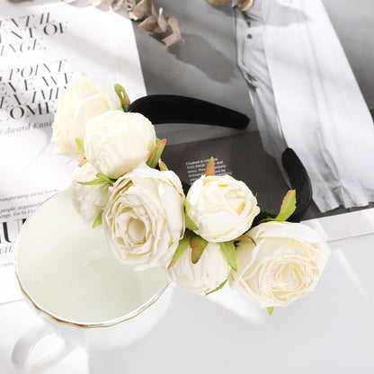 Corona rose sposa