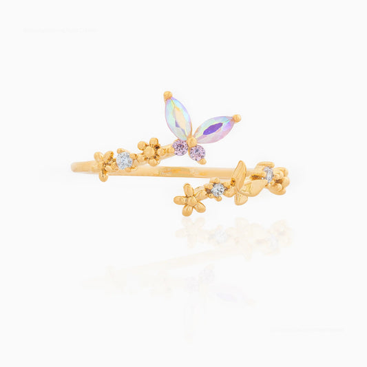 Anello farfalla sfumato