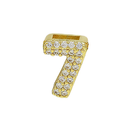 Ciondolo zircone ottone