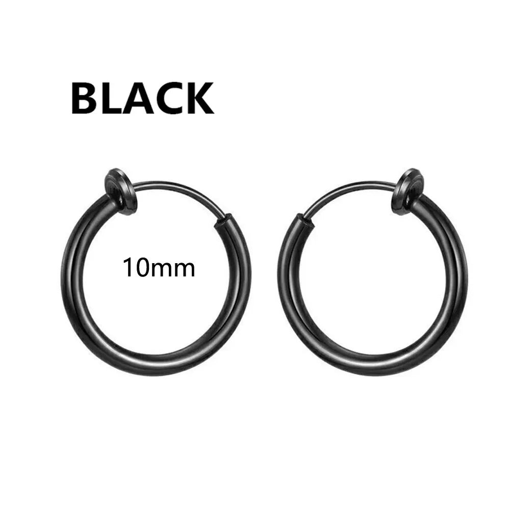 Orecchini clip croce magnetici