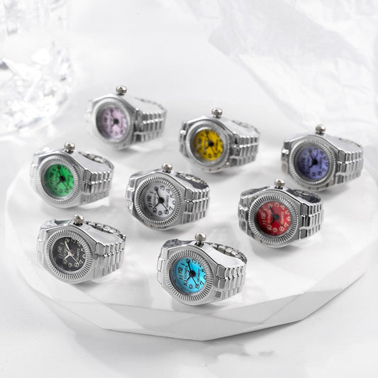 Anello orologio ottagonale