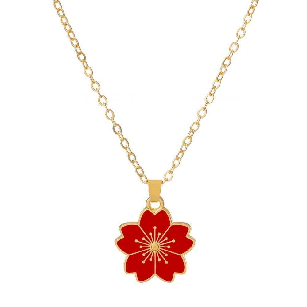Collana fiore di ciliegio