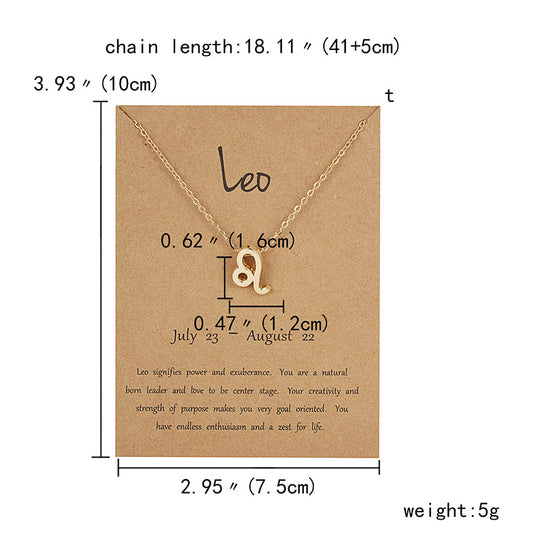Collana zodiaco collo