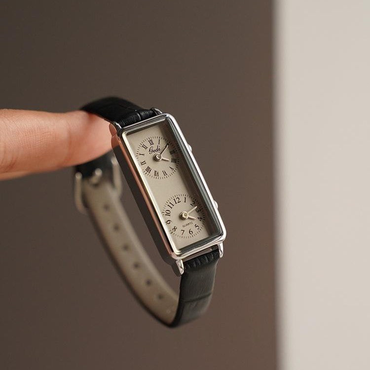 Orologio rettangolare elegante